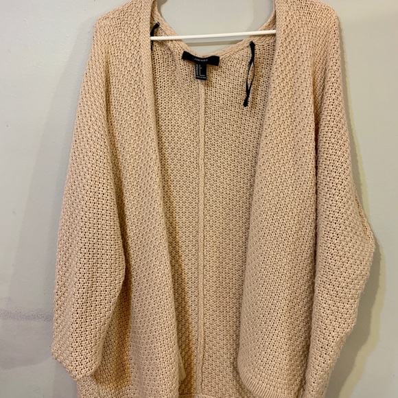 Forever 21 Jackets & Blazers - Forever 21 Light Pink Cardigan